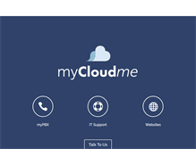 Tablet Screenshot of mycloudme.com